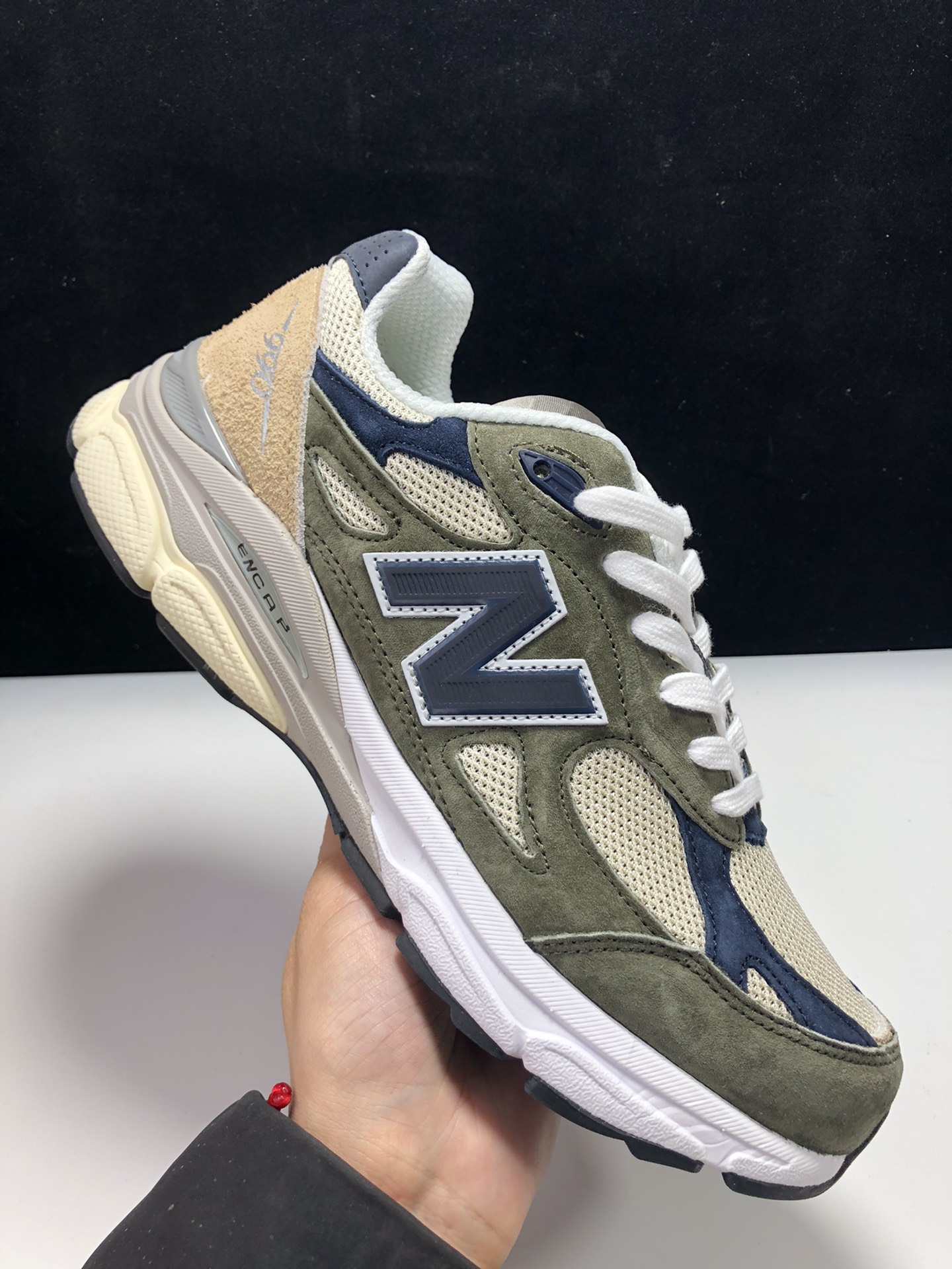 新百伦！nb990v3绿棕色纯原大厂