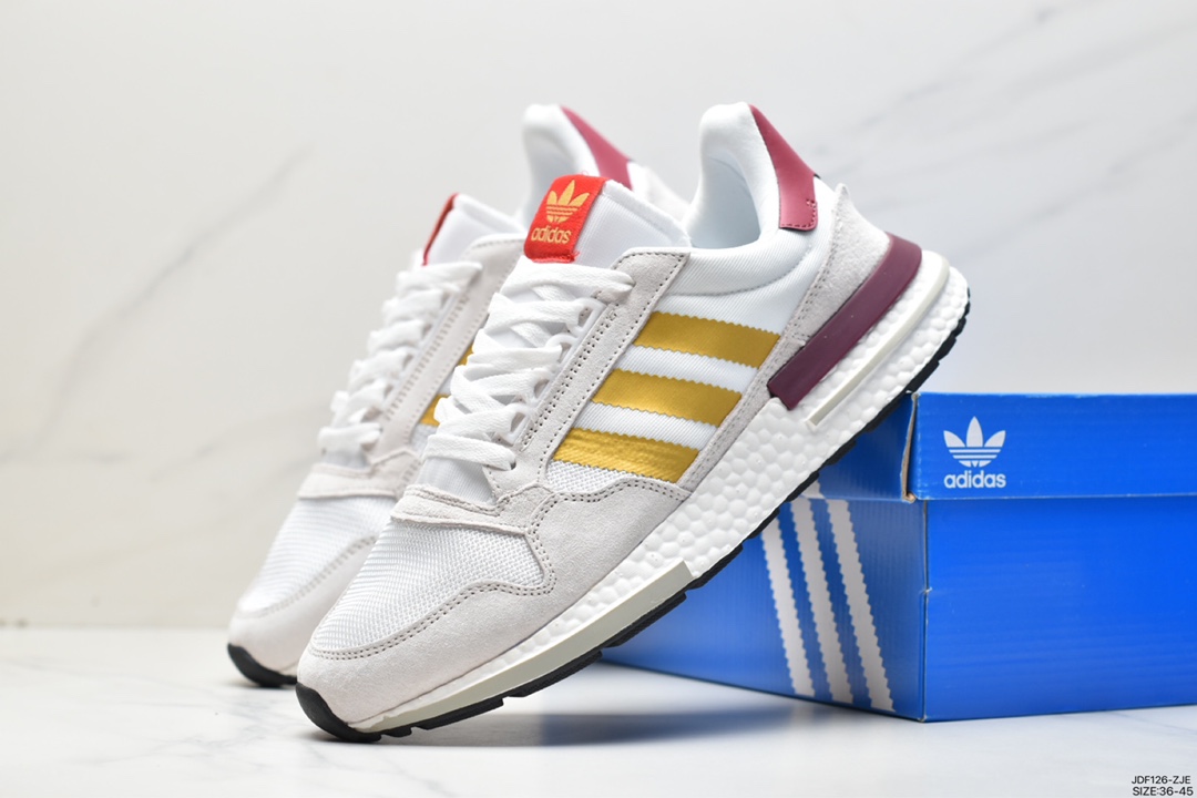 125 阿迪达斯Adidas ZX500 RM Boost Originals 经典跑鞋 BD7873AB238