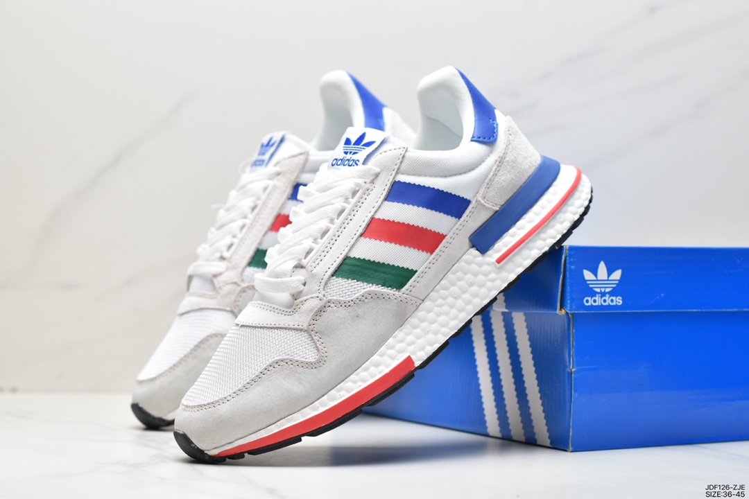 125 阿迪达斯Adidas ZX500 RM Boost Originals 经典跑鞋 BD7873AB238