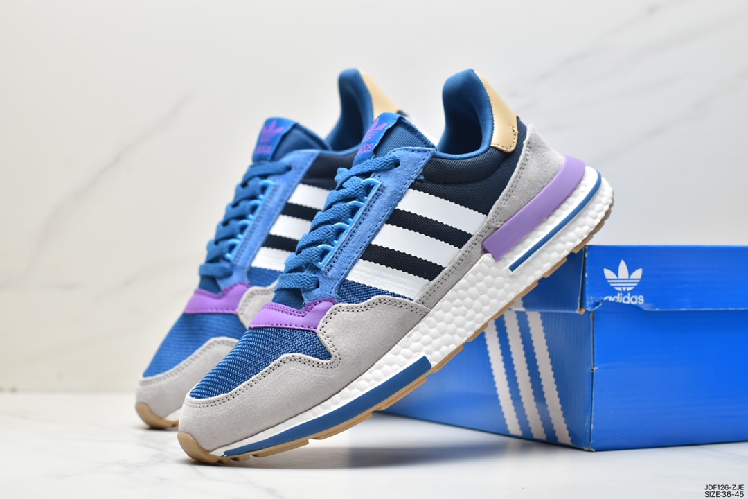 125 阿迪达斯Adidas ZX500 RM Boost Originals 经典跑鞋 BD7873AB238