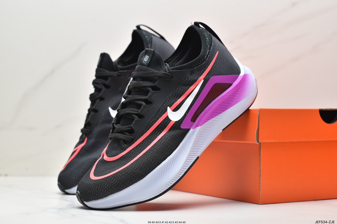 155 Nike Zoom Fly 4女子马拉松训练运动减震休闲跑步鞋 CT2401-003/CT2392-002