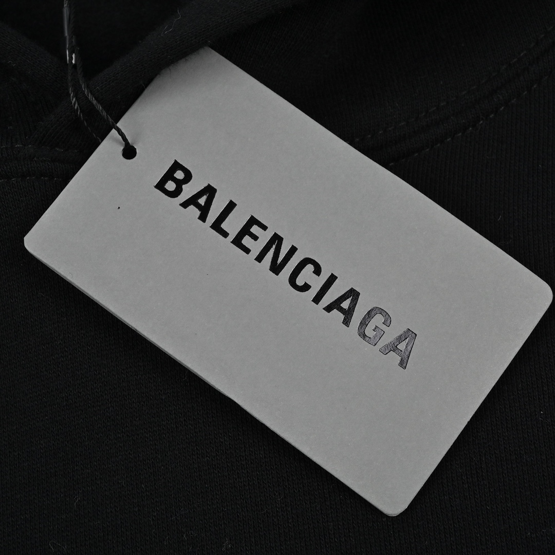 260 BALENCIAGA/巴黎世家 21Fw 溶解笑脸连帽卫衣