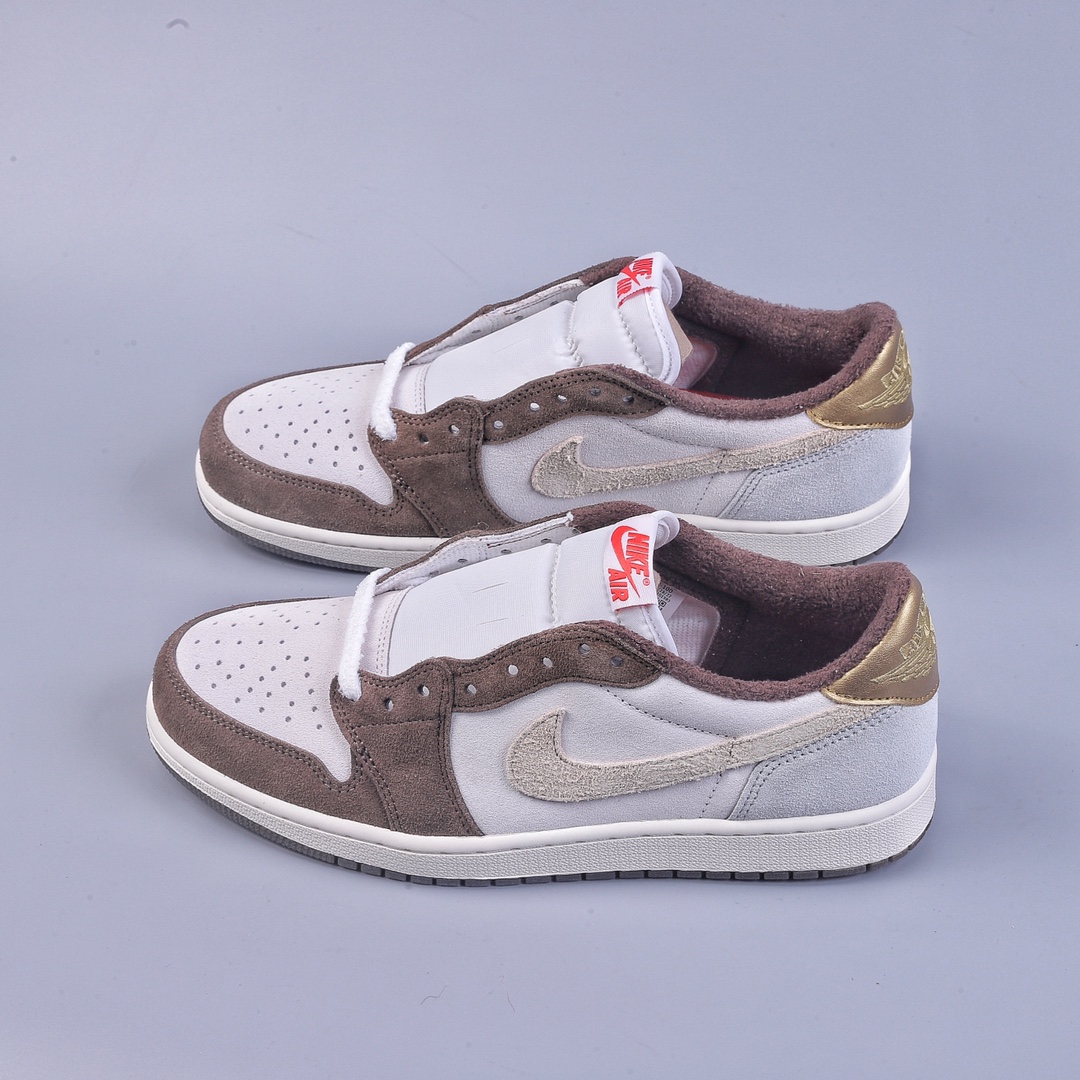 DT version Air Jordan 1 Low Year of the Rabbit limited toe AJ1 Joe 1 low-top casual sneakers DC6991-200