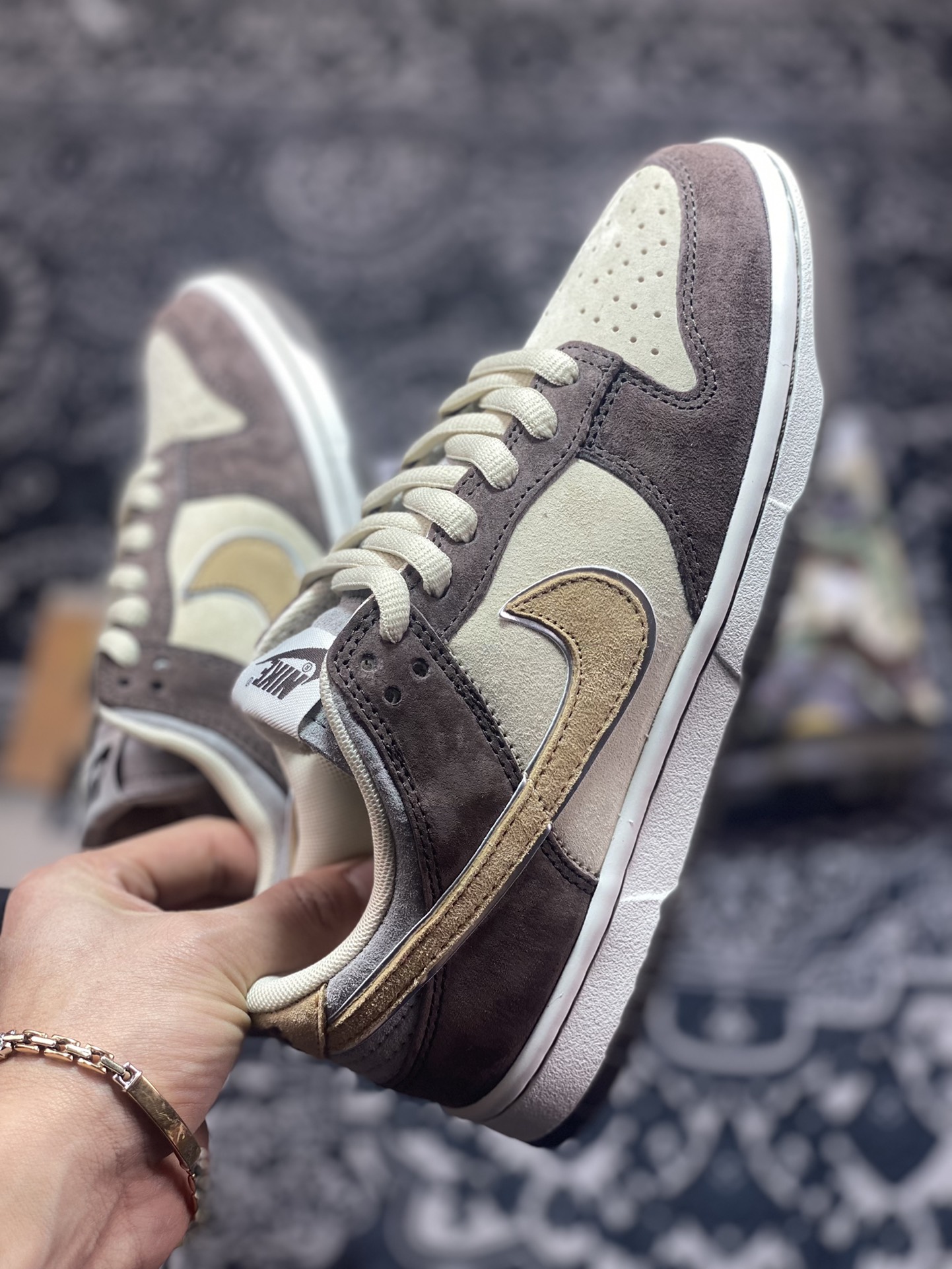 Otomo Katsuhiro x Nike SB Dunk Low ”Steamboy OST” basketball shoes ”Chocolate Brown Custard” LF0039-034