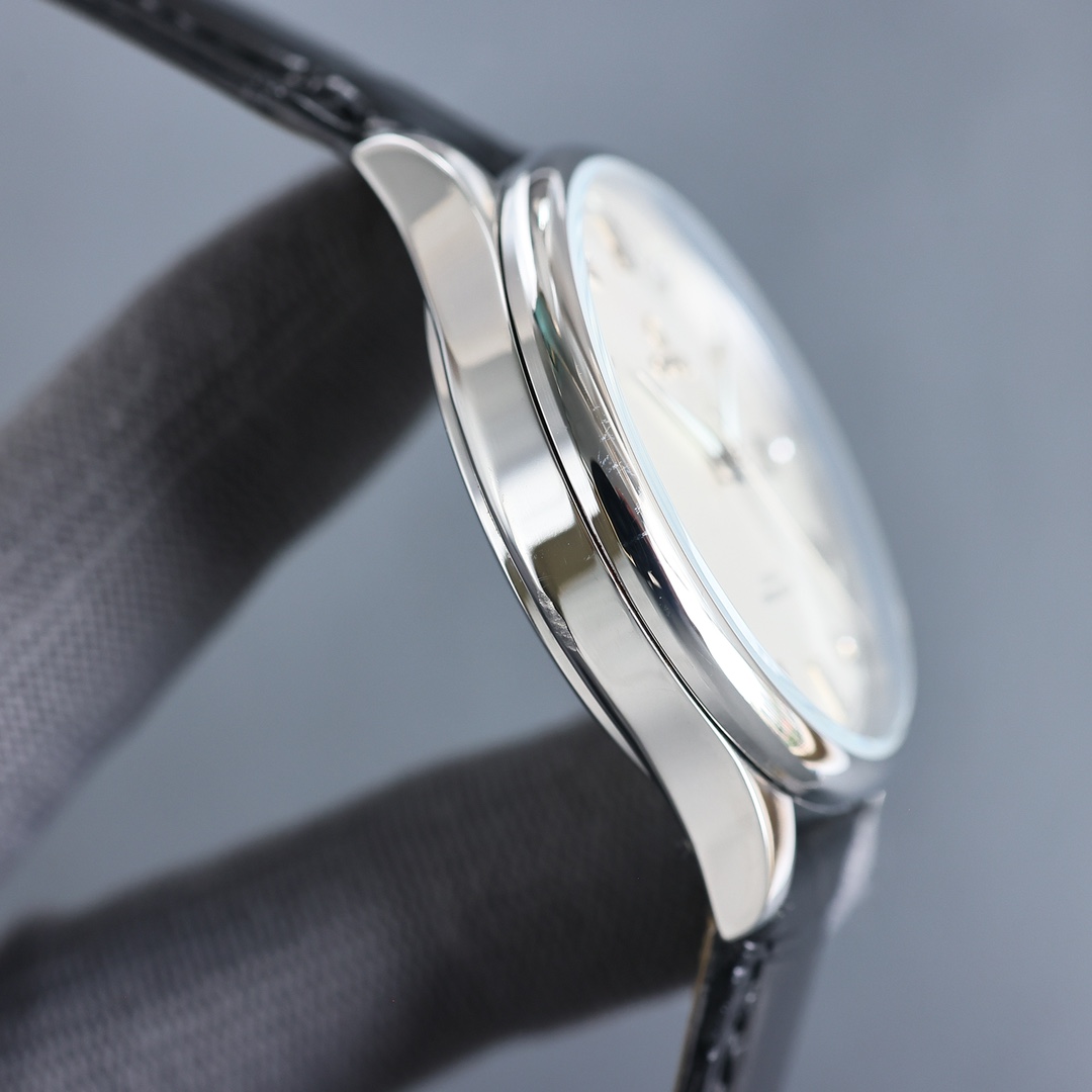 Omega Style Beige Leather Watches Watches Watches detail image 7 from source 765569