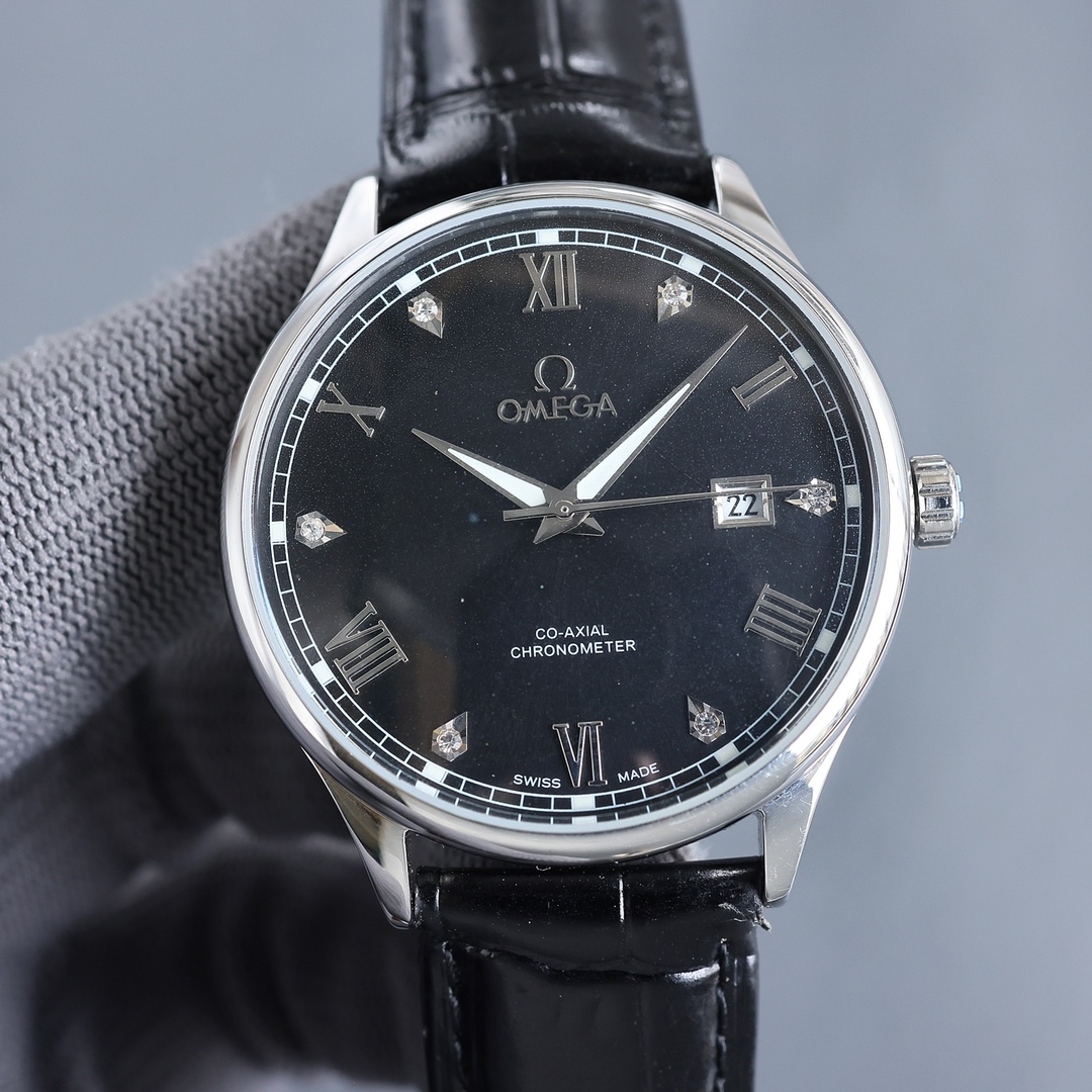 NO:741649,White, gold, the latest model, OMEGA, the main model in the market competition of the Omega De Ville series. It has been imitated and never surpassed [witness the time!  Seize the future, you can have it] Adopt 316L steel case, brand new original imported movement. (No return after testing) Case diameter 40mm, thickness 10mm. Power reserve 48 hours. Made of Italian imported cowhide, Mohs level 9 sapphire glass, wear-resistant and scratch-resistant, super waterproof to 80 meters! A work of ingenuity, it must be a high-quality physical shot!  Consistent quality!  ,,omega,cowhide19860909白,金 最新款主推 ,OMEGA 欧米茄碟飞系列市场竞争主力款 一直被模仿 从未被超越【见证时间！把握未来,你可以有】 采用316L钢表壳,全新原装进口机芯.(经测试0返修) 表径40毫米,厚度10mm.动力储存48小时. 采用意大利进口牛皮 莫氏9级蓝宝石玻璃,耐磨防刮花 超强防水80米!匠心之作,必属精品实物拍摄 ！品质如一！,,omega,cowhide,Watch