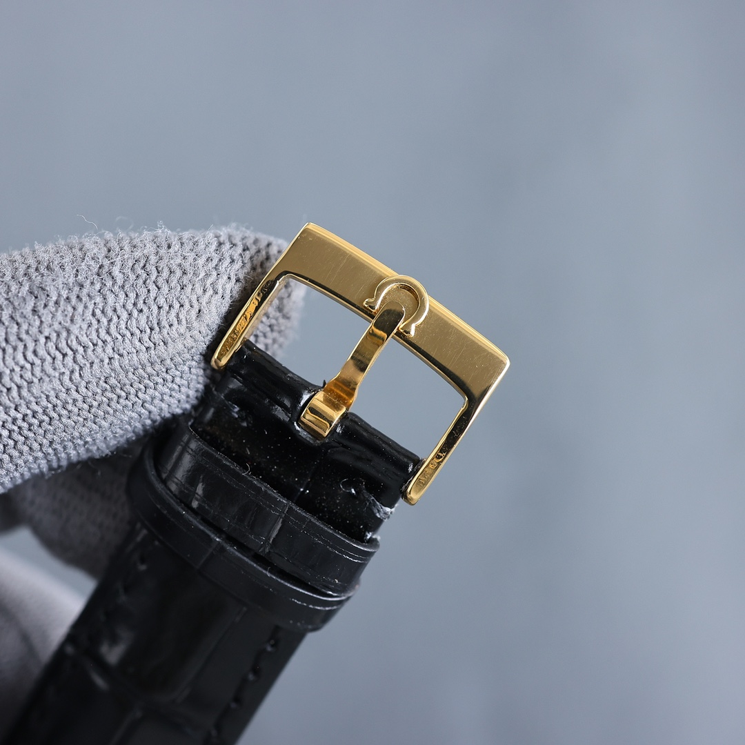 Omega Style Beige Leather Watches Watches Watches detail image 9 from source 765570