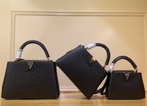 Louis Vuitton LV Capucines Bags Handbags Cheap Replica Designer
 Cowhide Mini M94227