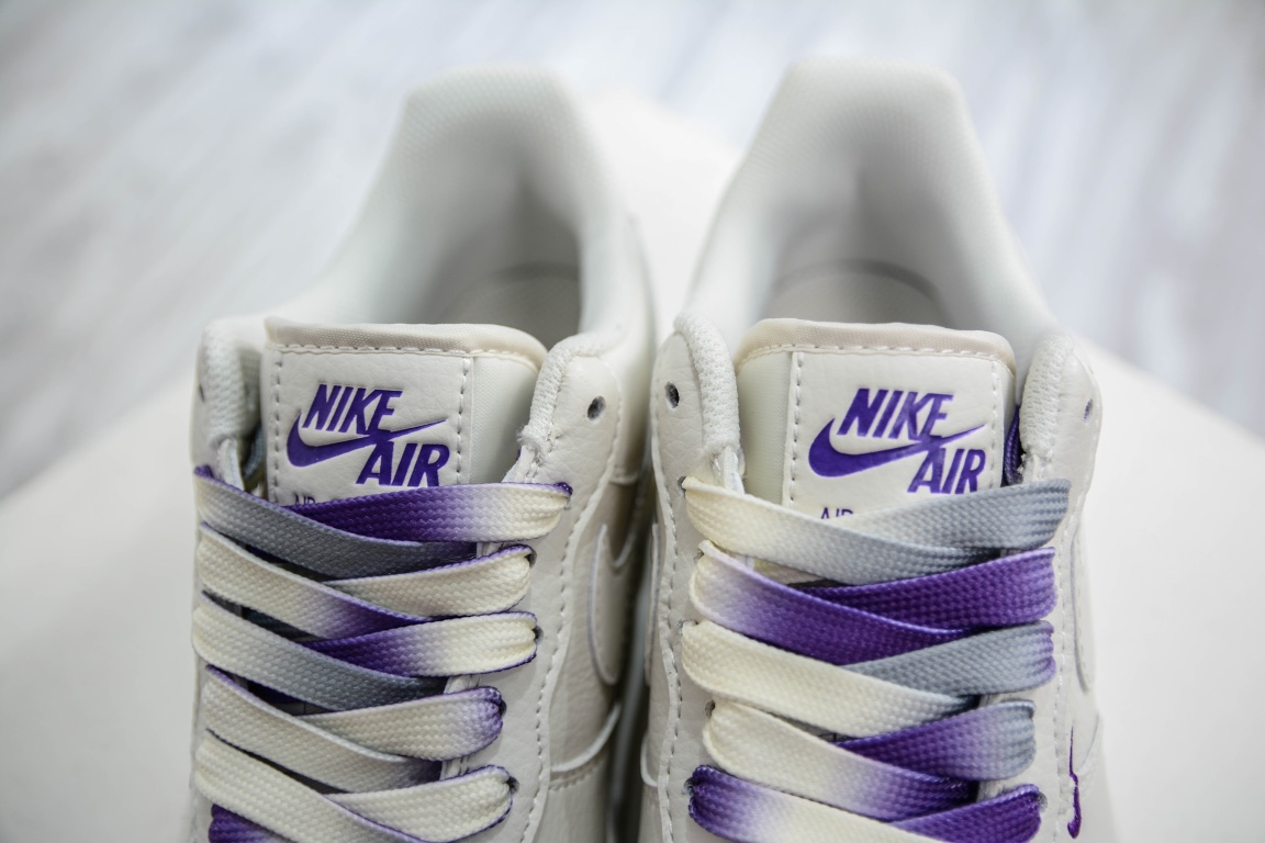 Overseas limited release Nike Air Force 1 Low '07 ”Beige Gray Purple” NK6928-205