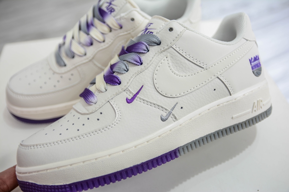 Overseas limited release Nike Air Force 1 Low '07 ”Beige Gray Purple” NK6928-205