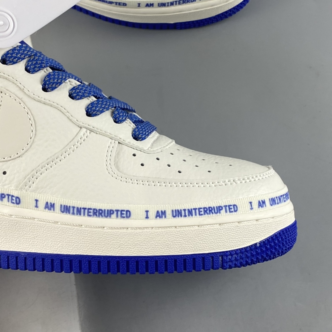 Uninterrupted x Nike Air Force 1'07 Low ”MORE THAN” Milan signature graffiti sneakers QA1127-811