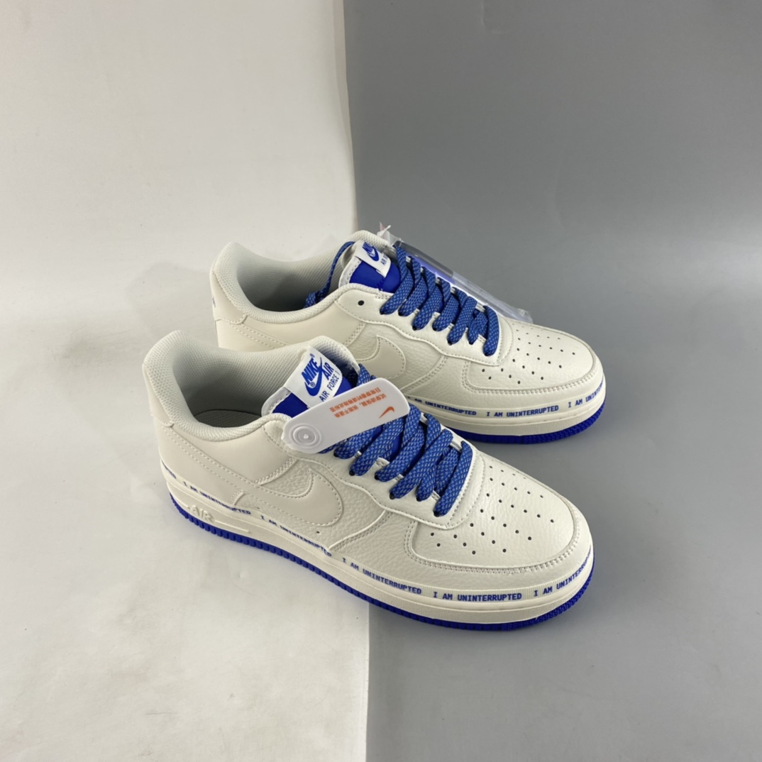 Uninterrupted x Nike Air Force 1'07 Low ”MORE THAN” Milan signature graffiti sneakers QA1127-811