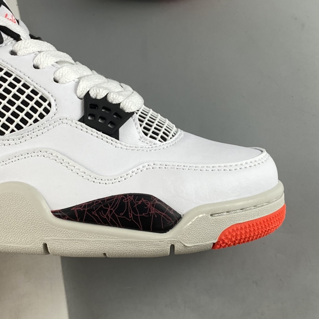 Air Jordan 4 'Hot Lava' hot lava red and white 308497-116