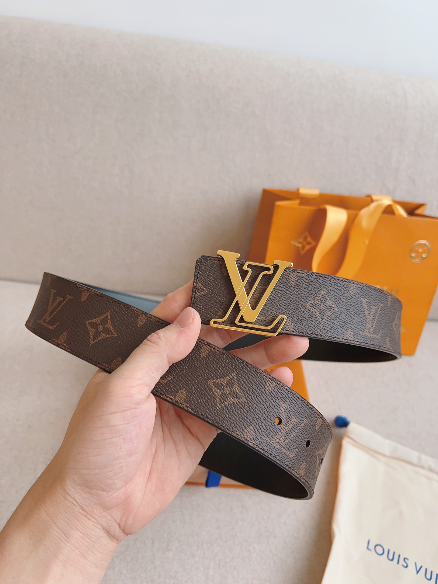 LVline40毫米双面腰带令Mon