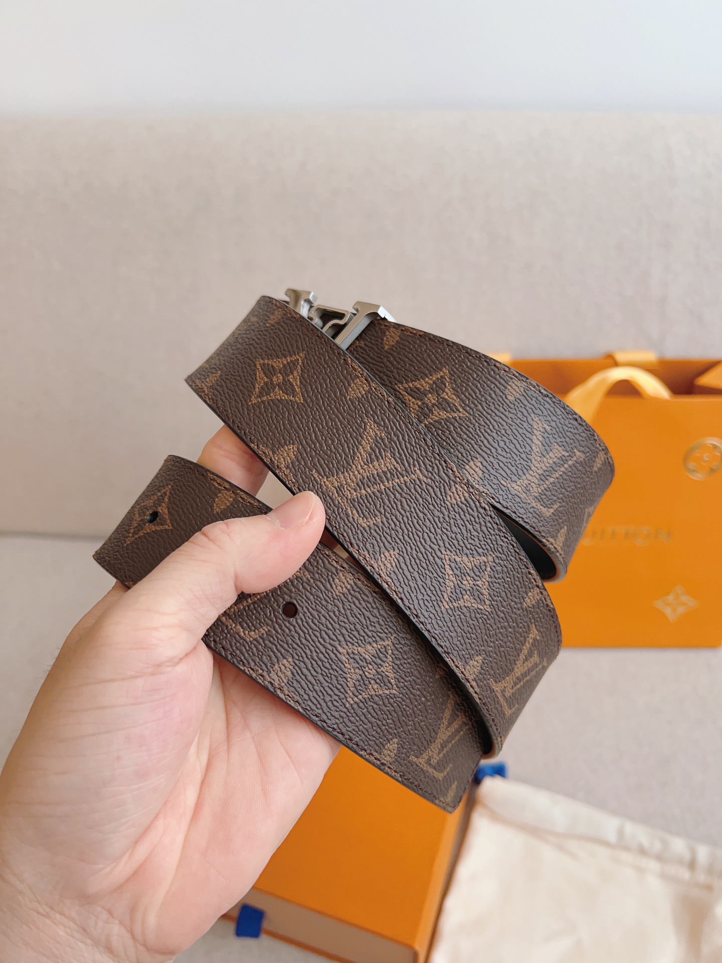 LVline40毫米双面腰带令Mon
