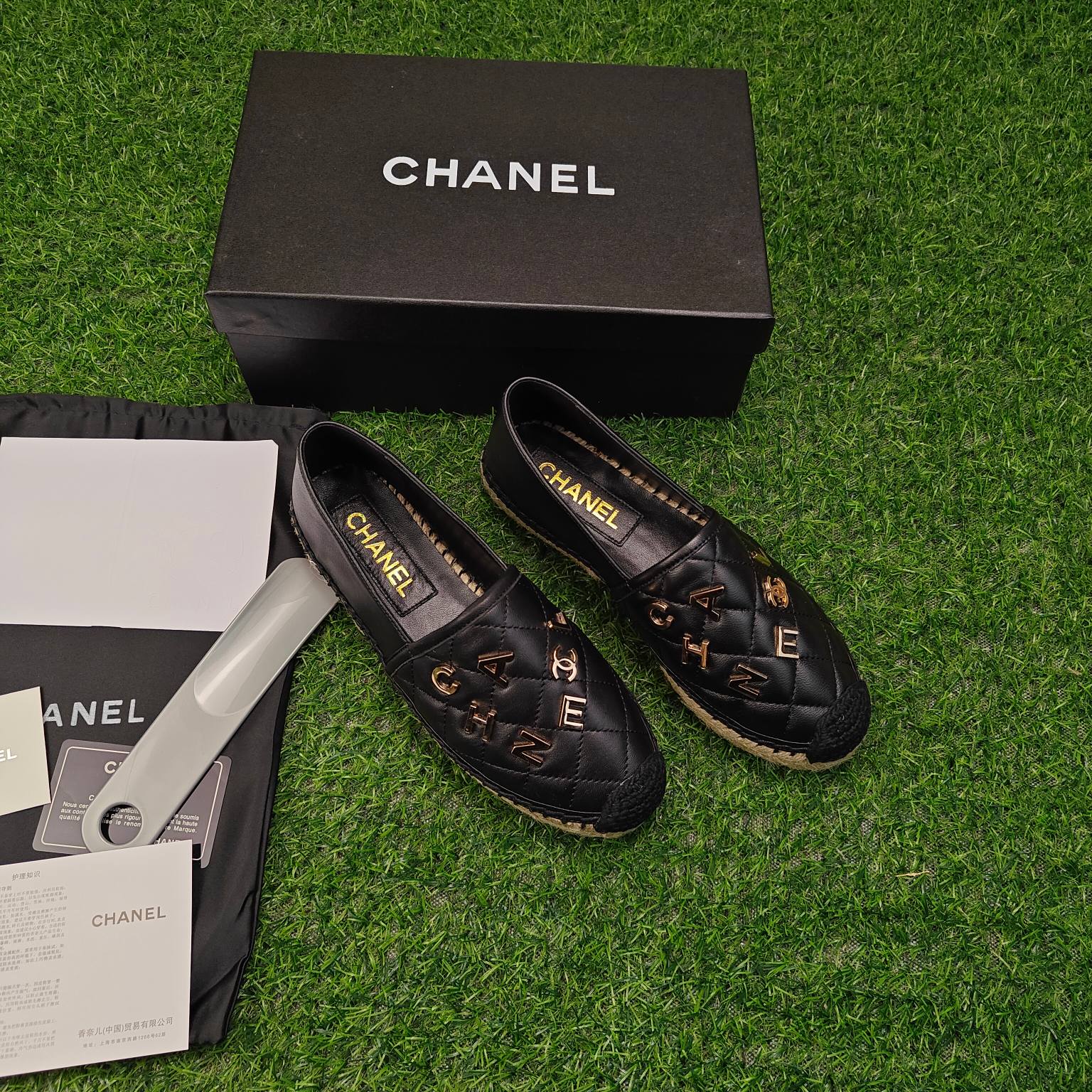 2023 A principios de la primavera nueva serie Chanel pescador zapatos de pescador, color a juego tam
