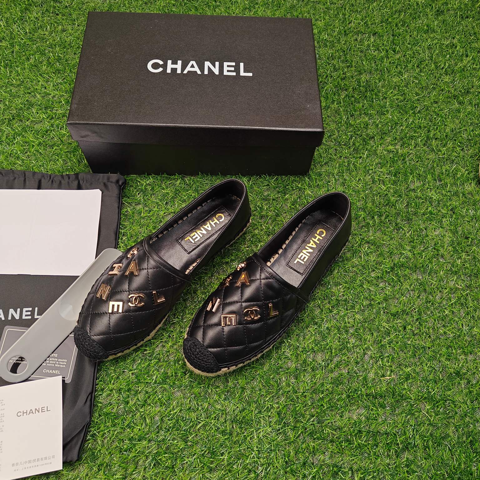 2023 A principios de la primavera nueva serie Chanel pescador zapatos de pescador, color a juego tam