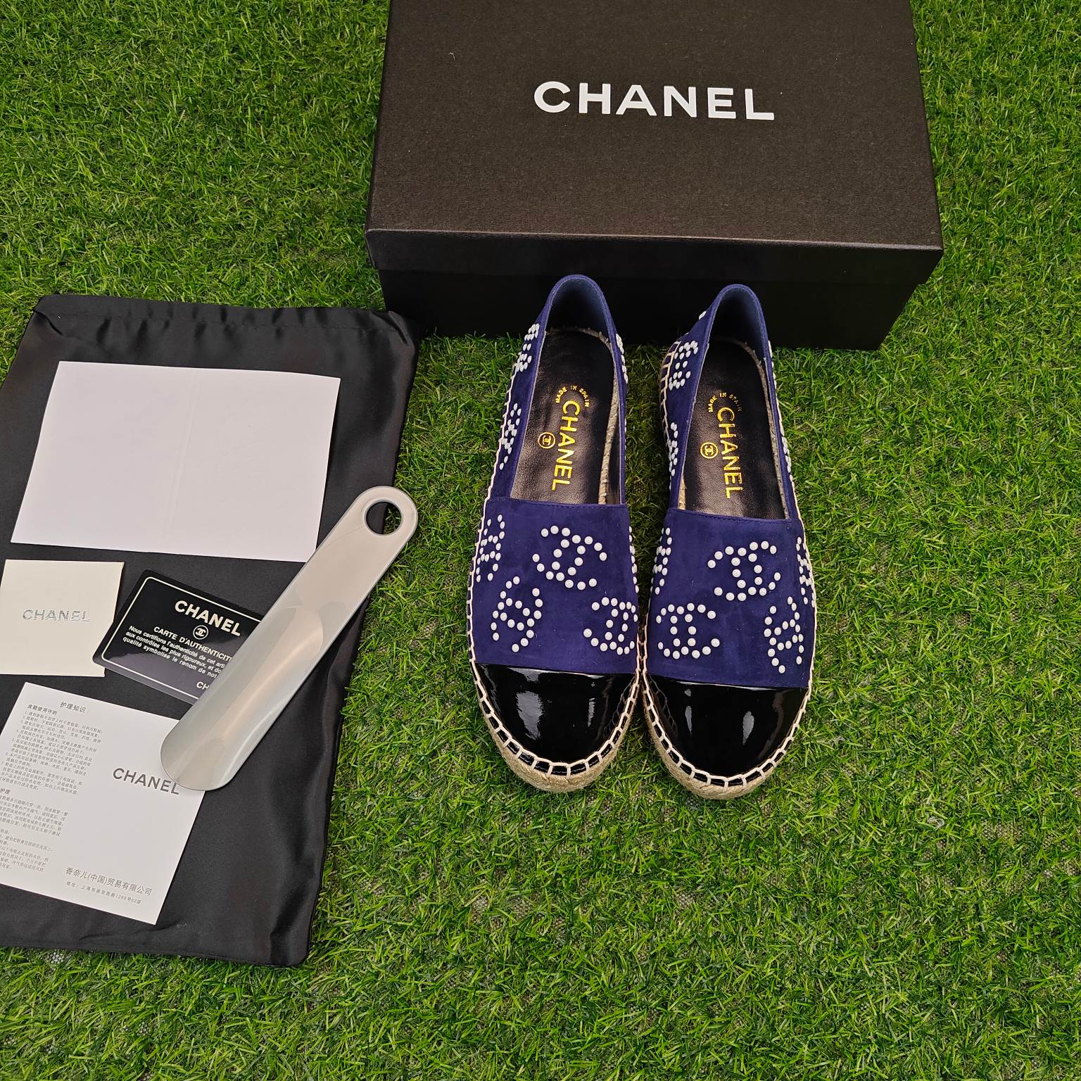 2302023 A principios de la primavera nueva serie Chanel pescador zapatos de pescador, color a juego 