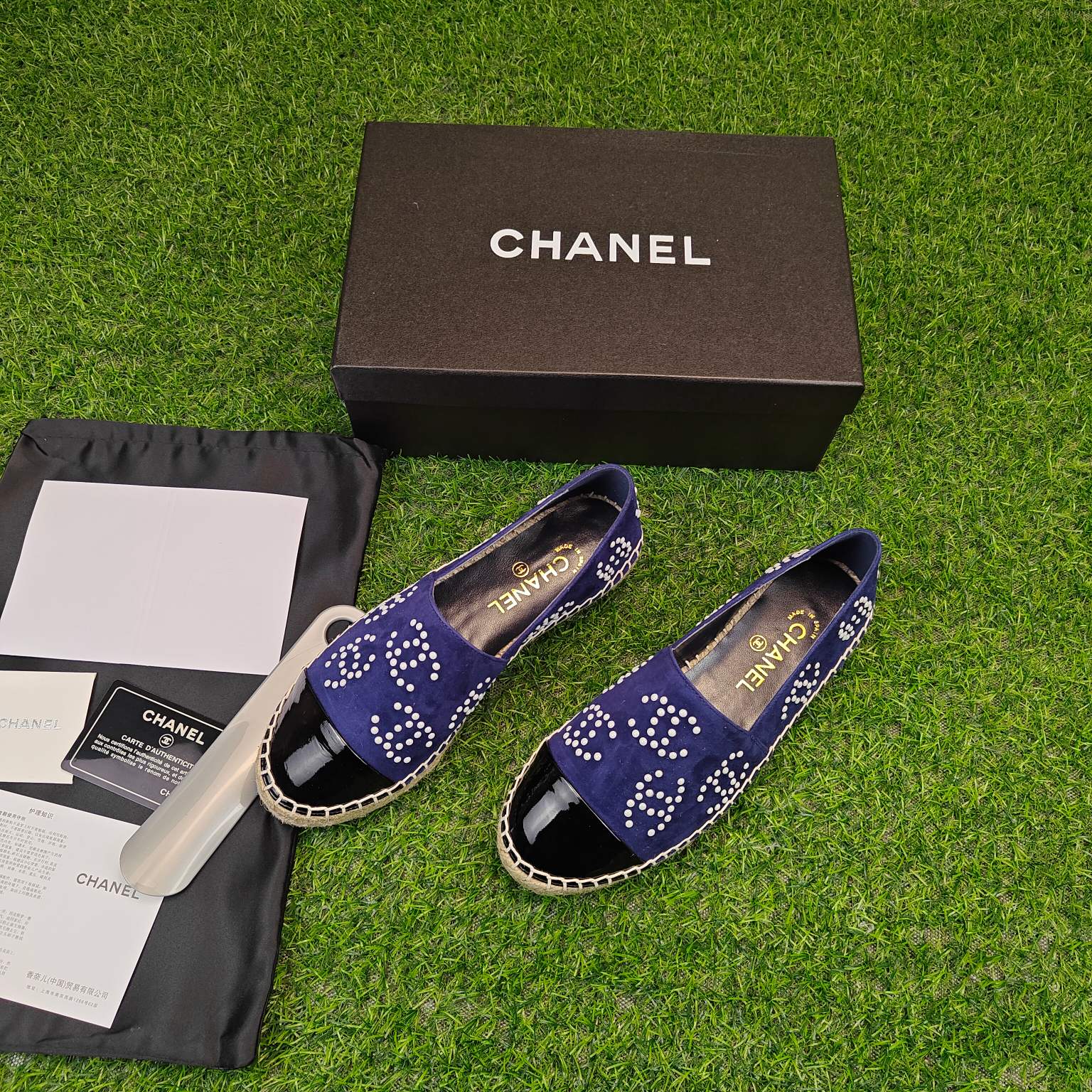 2302023 A principios de la primavera nueva serie Chanel pescador zapatos de pescador, color a juego 