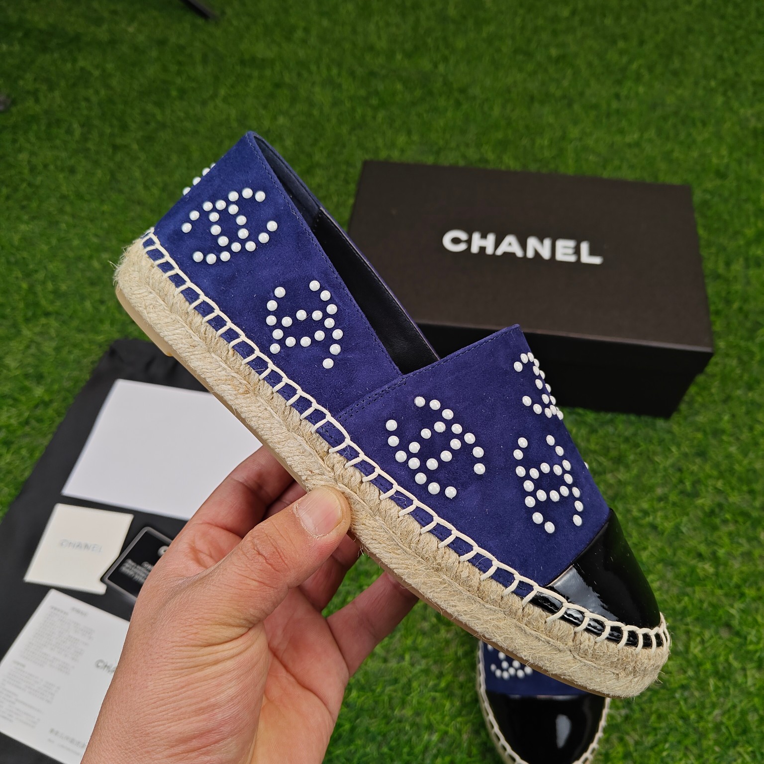 2302023 A principios de la primavera nueva serie Chanel pescador zapatos de pescador, color a juego 