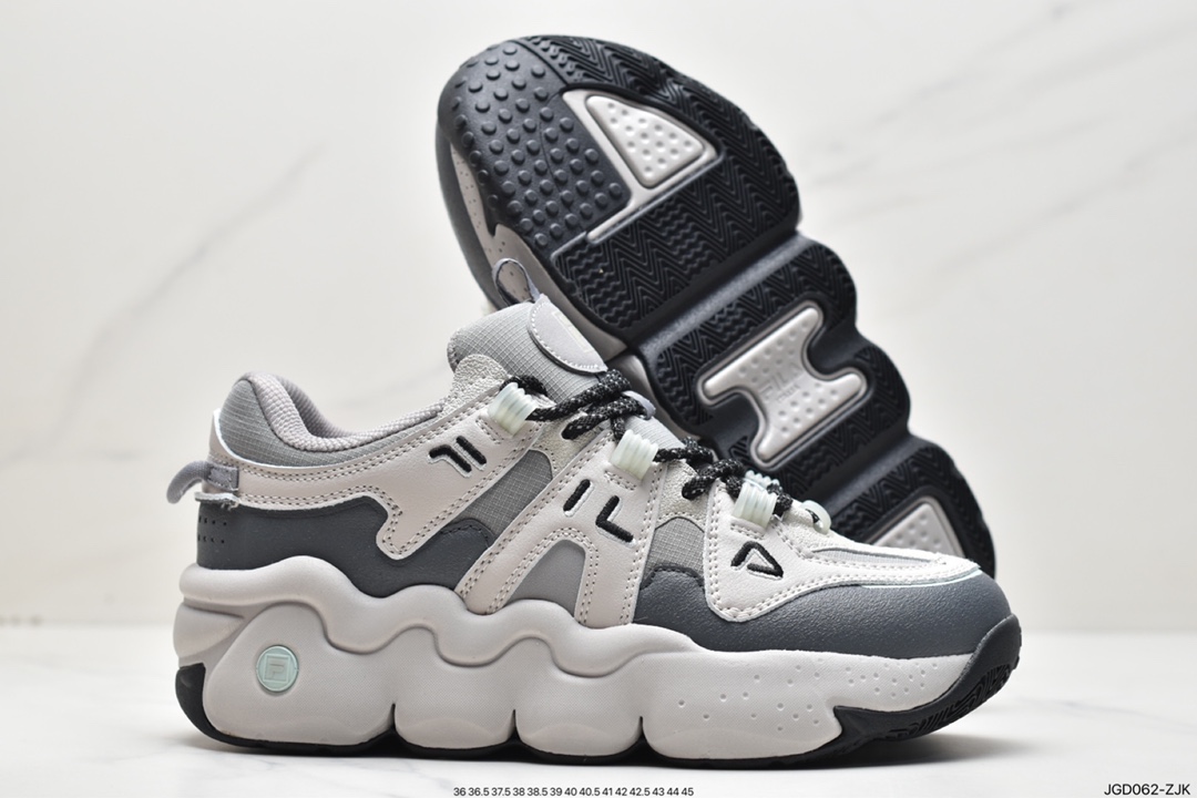 FILA retro single product trendy brand FUSION lava shoes dad shoes thick-soled sneakers F12W242605FPM