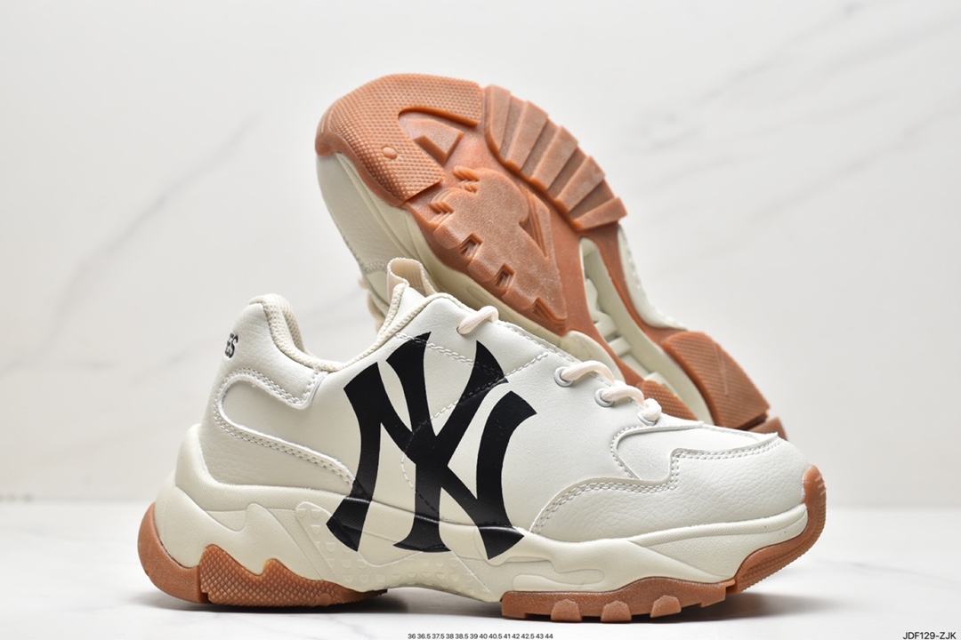 American Football Yankees Limited x MLB Big Ball Chunky A Running thick-soled dad thick-soled casual sports jogging shoes