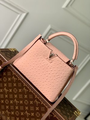 What’s the best place to buy replica Louis Vuitton LV Capucines Bags Handbags Pink Calfskin Cowhide M93483