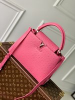 Louis Vuitton LV Capucines Fashion
 Bags Handbags Red Calfskin Cowhide M93483