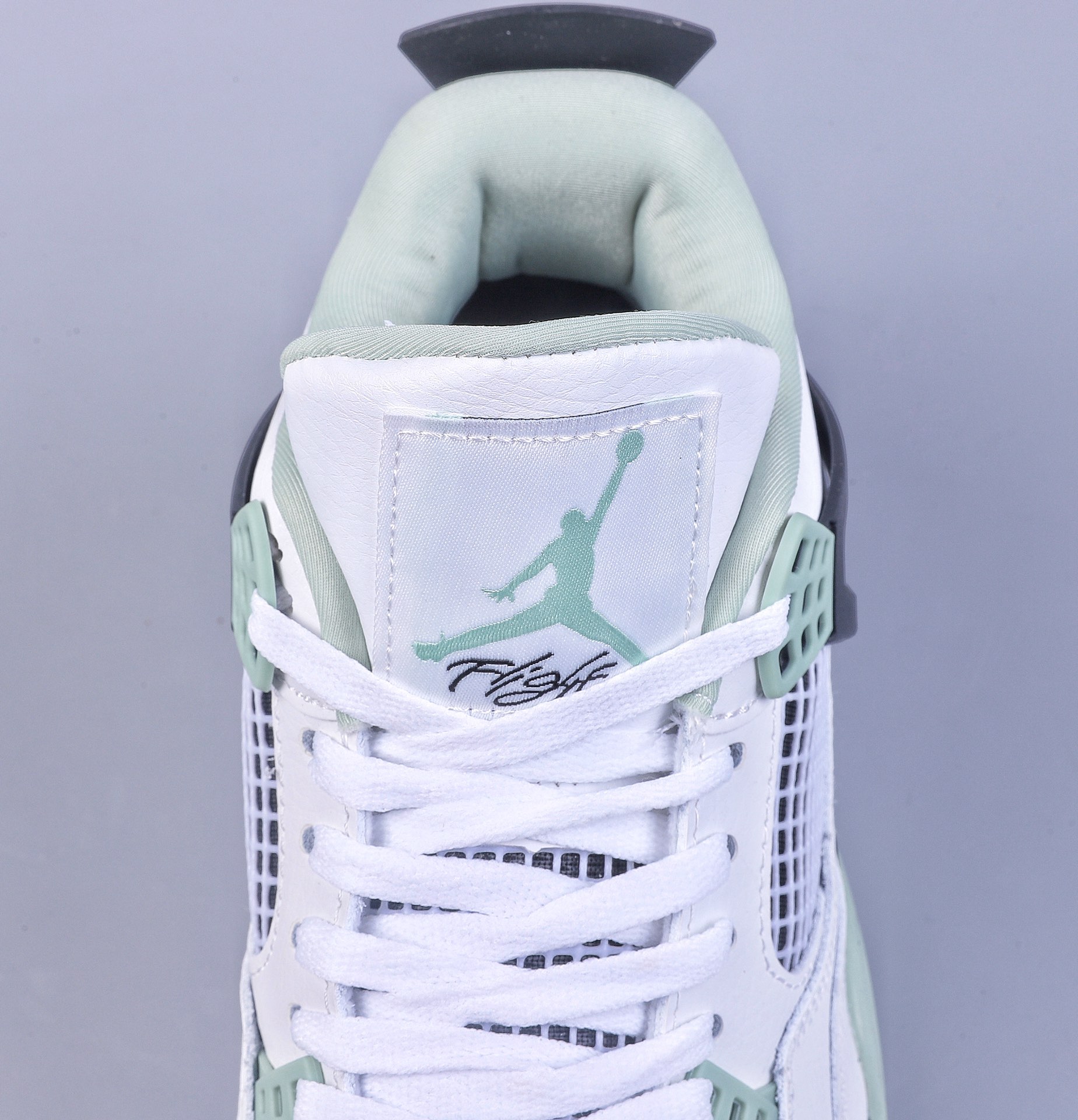 Air Jordan AJ4 Retro sea foam green AQ9129-103