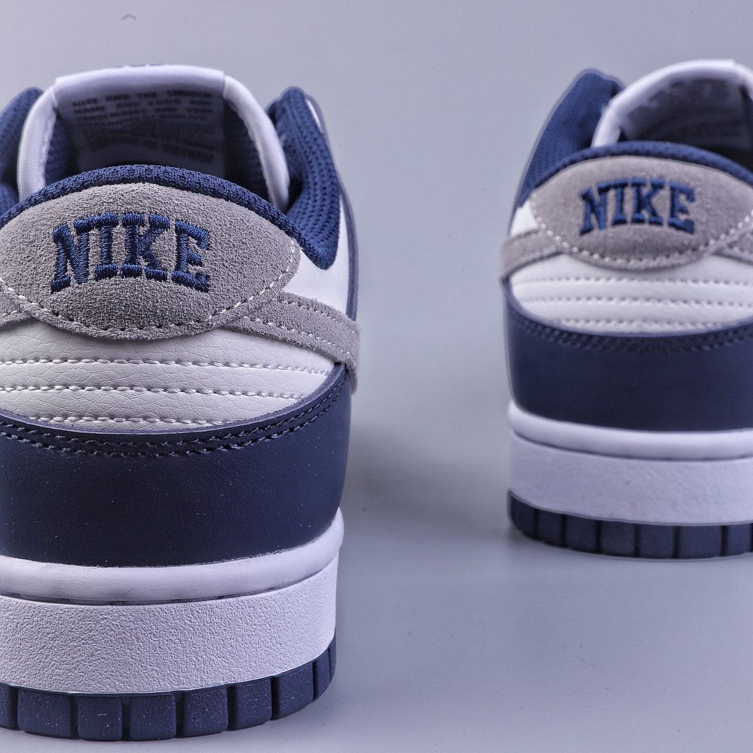 S2NK SB Dunk Low white and blue original top layer material FD9749-400