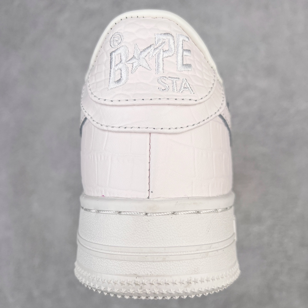 图片[8]-＃C版纯原 Bape Sta To Low 明星同款 猿人头经典漆皮低帮运动休闲板鞋 全套原纸板楦头开发 确保原汁原味 市场最完美低趴版型 一比一鞋头弧度高度鞋身弧度 外贸平台指定订单 匠心打造 开发时长超过半年 独家私模磨具冲刀加持 原厂特供皮料光泽色卡零偏差 内里均采用市场最好的超软原厂填充棉 原数据进口机台高频印压LOGO 最高QC检验标准 控制溢胶瑕疵 深浅定位均保持zp一致 中底嵌入Ortholite缓震材质 全套原包装 包含猿人logo 定制防尘袋 尺码：36 36.5 37 38 38.5 40 40.5 41 42 42.5 43 44 44.5 45 46-选品中心