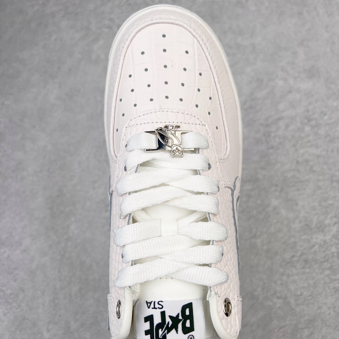 图片[4]-＃C版纯原 Bape Sta To Low 明星同款 猿人头经典漆皮低帮运动休闲板鞋 全套原纸板楦头开发 确保原汁原味 市场最完美低趴版型 一比一鞋头弧度高度鞋身弧度 外贸平台指定订单 匠心打造 开发时长超过半年 独家私模磨具冲刀加持 原厂特供皮料光泽色卡零偏差 内里均采用市场最好的超软原厂填充棉 原数据进口机台高频印压LOGO 最高QC检验标准 控制溢胶瑕疵 深浅定位均保持zp一致 中底嵌入Ortholite缓震材质 全套原包装 包含猿人logo 定制防尘袋 尺码：36 36.5 37 38 38.5 40 40.5 41 42 42.5 43 44 44.5 45 46-选品中心