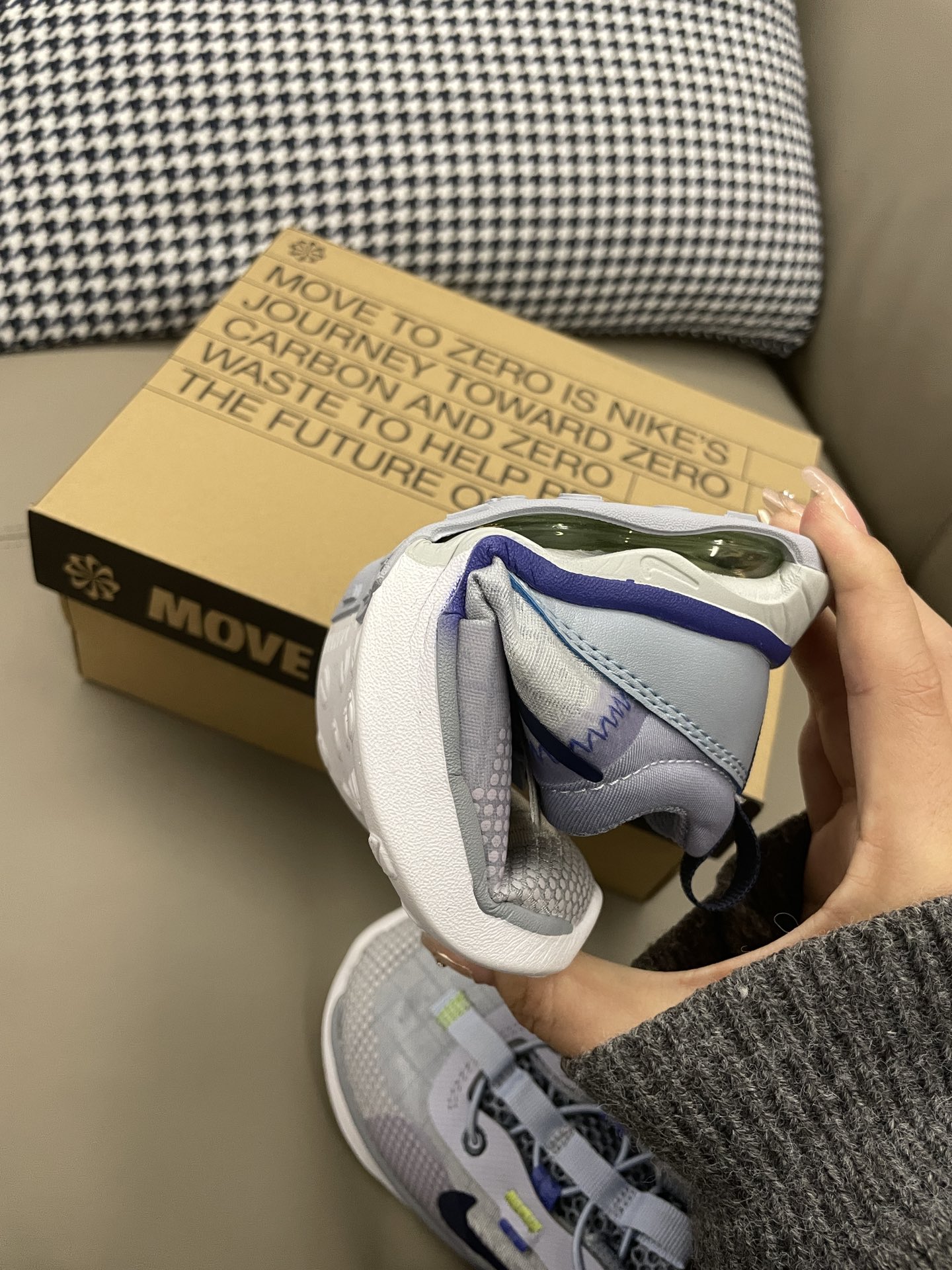 图片[8]-NK Air Max2021气垫缓震跑步鞋尺码表 尺码：24-37.5，活动📣📣不同品牌，不同系列的鞋子，鞋码存在差异 所以一定要量一下宝宝脚长 根据宝宝脚长+1或者1.5cm选择相对应内长-选品中心