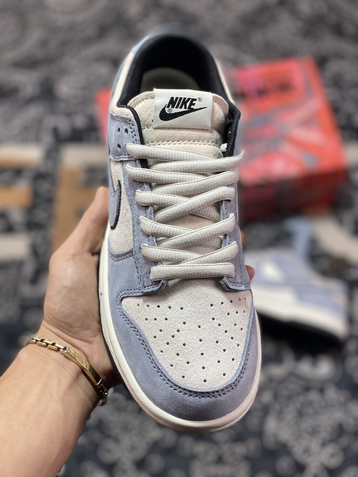 Otomo Katsuhiro x Nike SB Dunk Low ”Steamboy OST” rebound shoes ”haze blue light gray black” LF0039-026