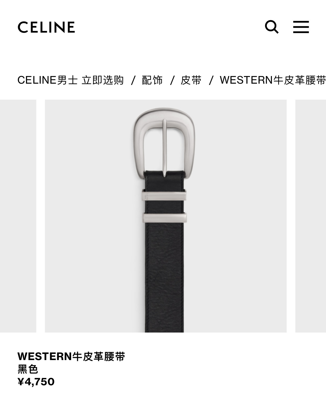 [Celine Belts]