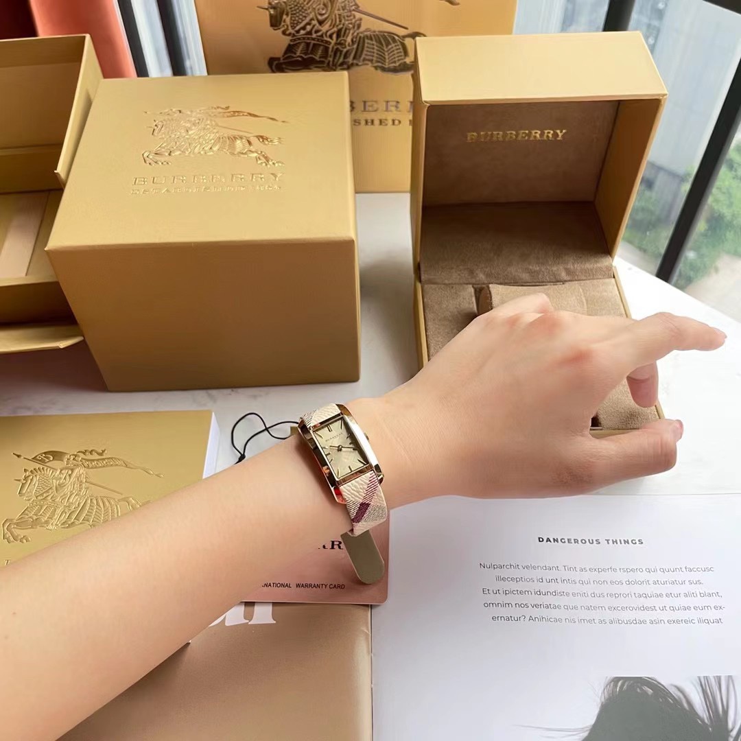 Burberry BU9509 Women’s Watch: Steel Shell, Real Skin, British Etiquette Femininity. - 图片 9
