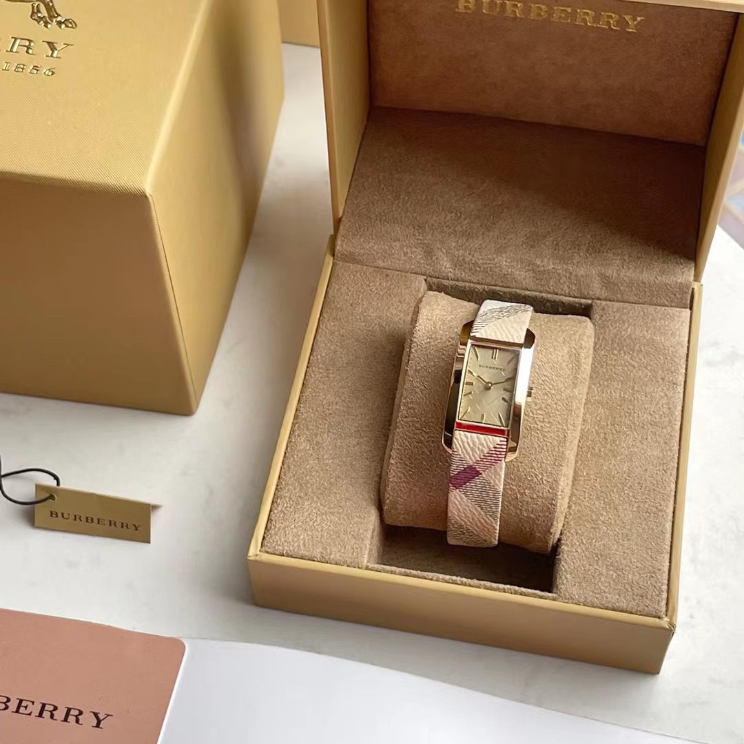Burberry BU9509 Women’s Watch: Steel Shell, Real Skin, British Etiquette Femininity. - 图片 2