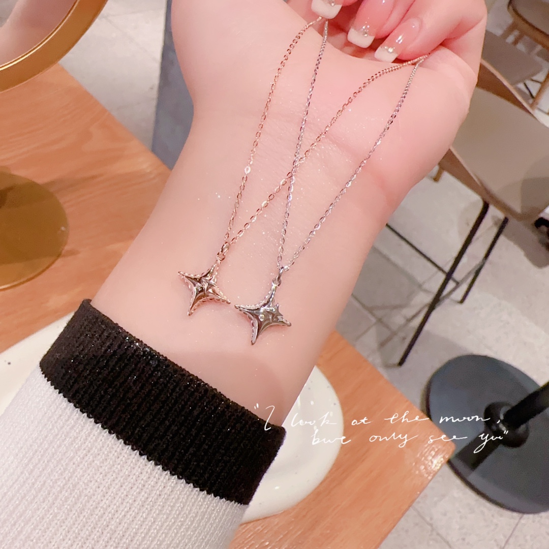 遊び心純銀ネックレスゴールド 卒業