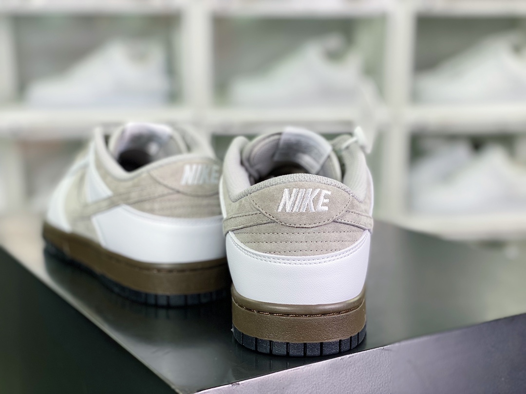 Wmns SB Dunk Low ”Photon Dust” dunk series low-top sneakers ”white gray brown” FD9746-001