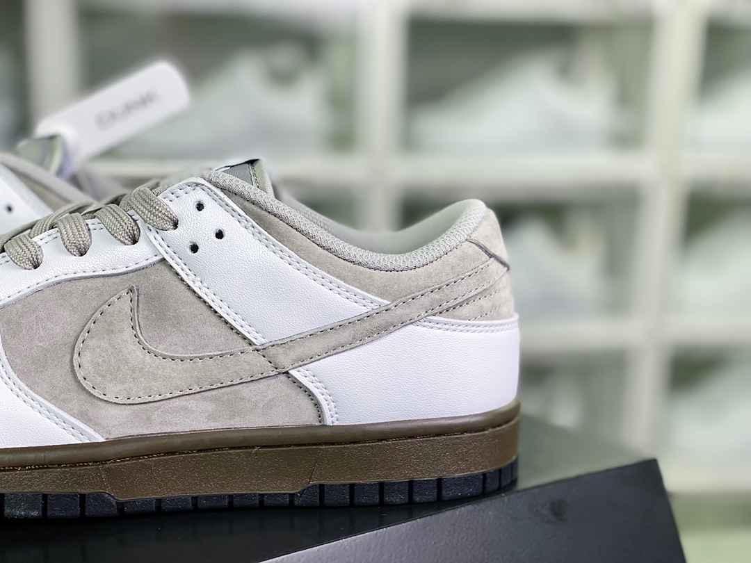 Wmns SB Dunk Low ”Photon Dust” dunk series low-top sneakers ”white gray brown” FD9746-001