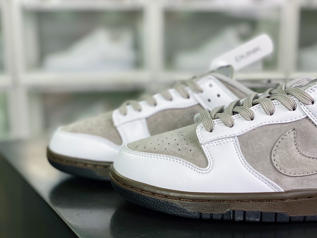 Wmns SB Dunk Low ”Photon Dust” dunk series low-top sneakers ”white gray brown” FD9746-001