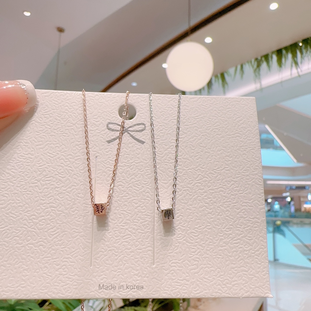 Nickel Free Silver Necklace Premium Christmas Gold