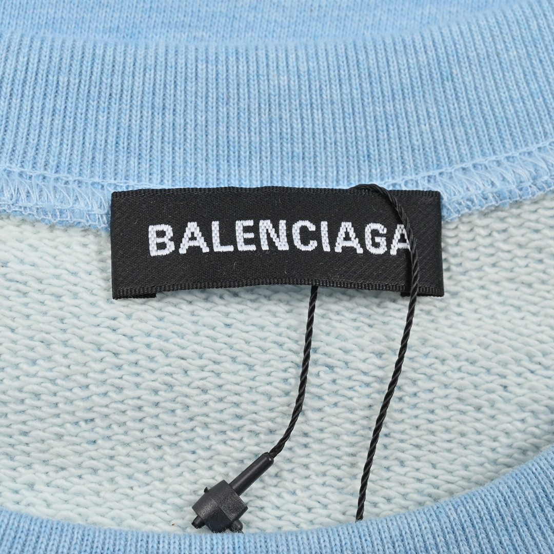 250 Balenciaga/巴黎世家 经典锁扣圆领卫衣