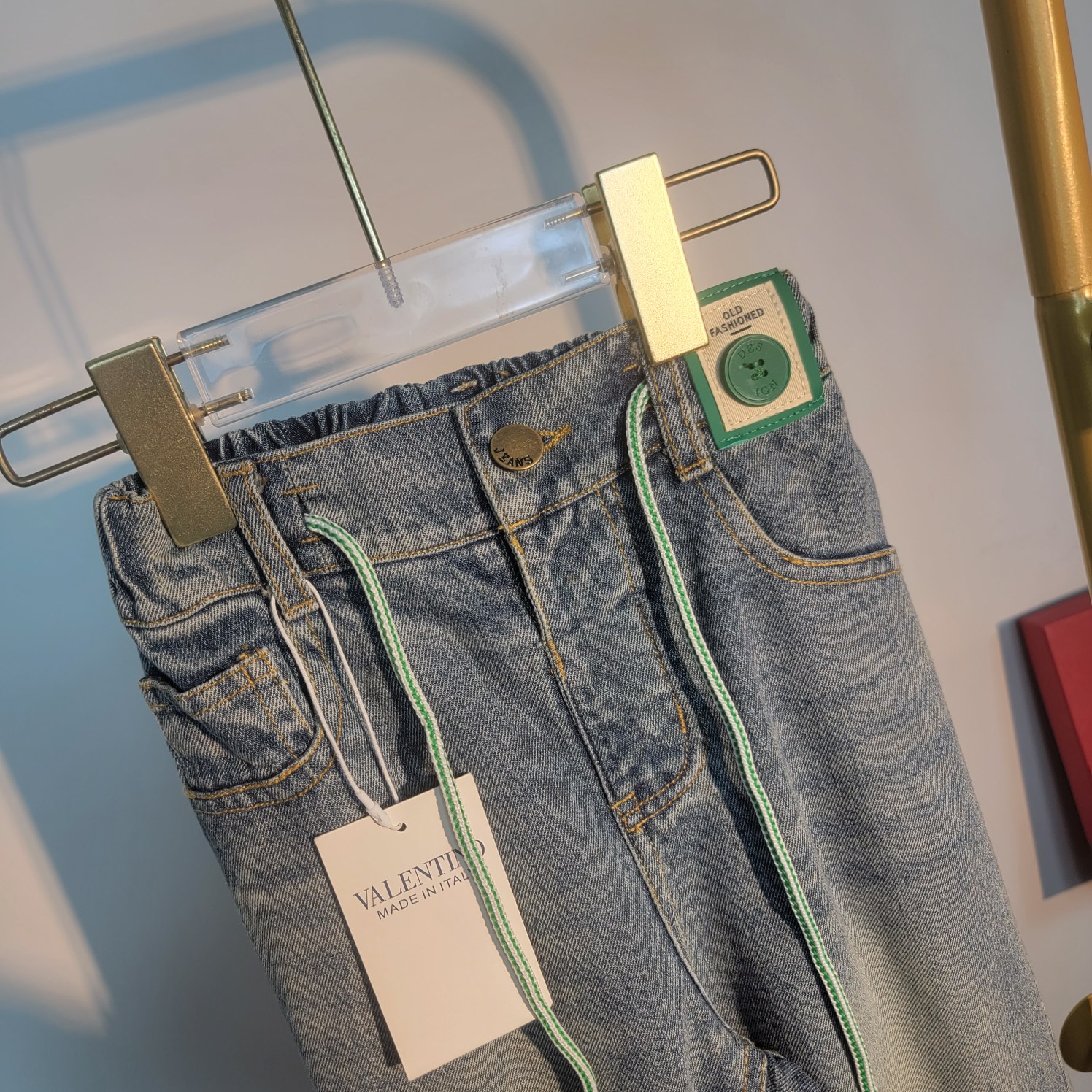 “Valentino 2023ss Spring Children’s Cowboys: Soft, Colorful, High-Quality Loose Pants” - 图片 3