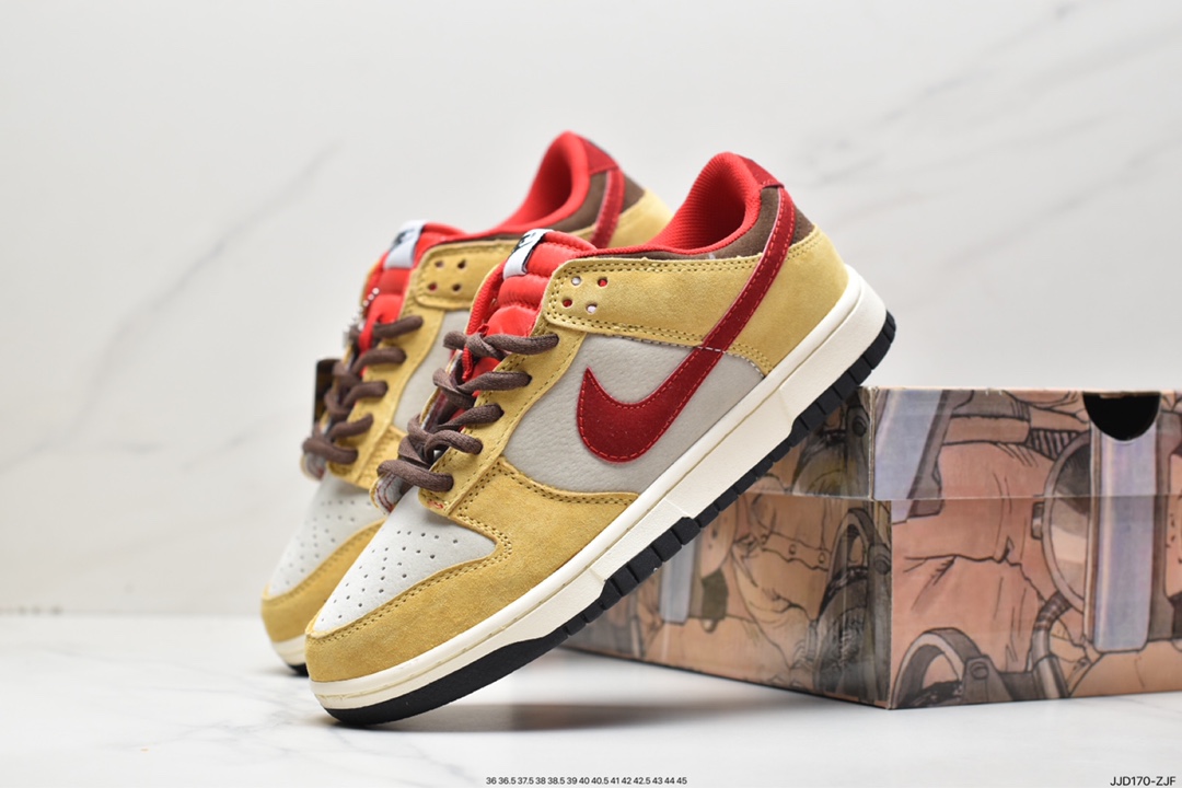 Otomo Katsuhiro x Nike SB Dunk Low ”Steamboy OST” suede buckle basketball shoes LF0039-008
