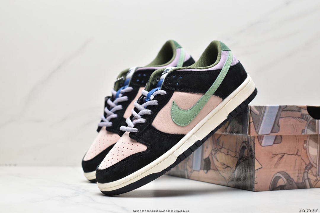 Otomo Katsuhiro x Nike SB Dunk Low ”Steamboy OST” suede buckle basketball shoes LF0039-008