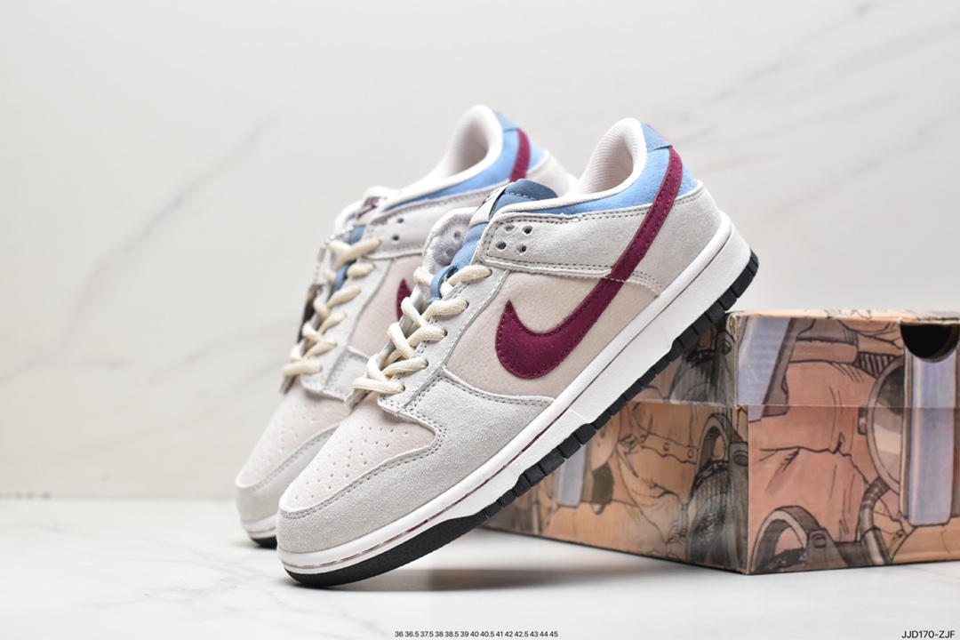 Otomo Katsuhiro x Nike SB Dunk Low ”Steamboy OST” suede buckle basketball shoes LF0039-008