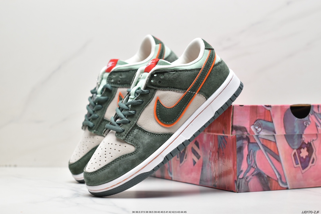 Otomo Katsuhiro x Nike SB Dunk Low ”Steamboy OST” suede buckle basketball shoes LF0039-008