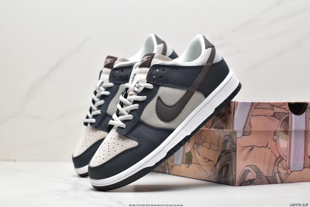 Otomo Katsuhiro x Nike SB Dunk Low ”Steamboy OST” suede buckle basketball shoes LF0039-008