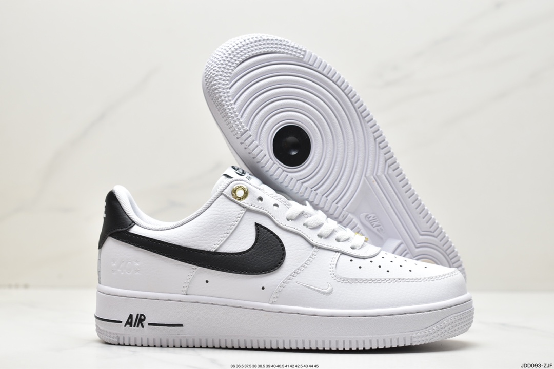 Air Force 1 '07 Low White and Black Mini Hook Original Last Original Cardboard DQ7658-100